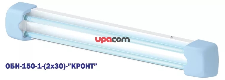 Облучатель ультрафиолетовый бактерицидный настенный - ОБН-150-1-(2х30)