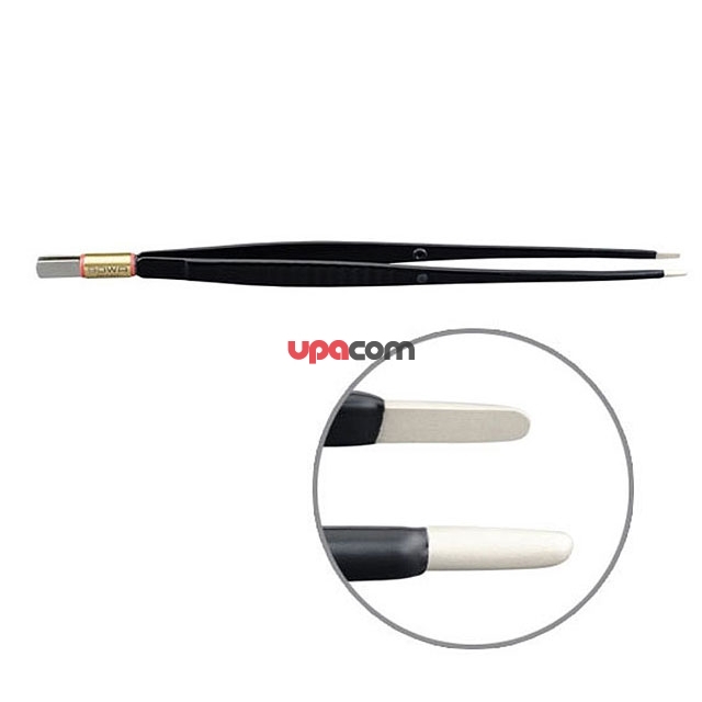 Пинцет Bowa биполярный NON-Stick-Cold прямой 8х2мм L=220мм